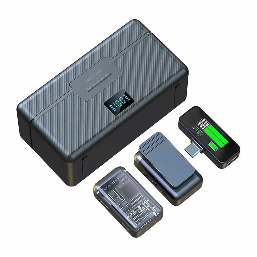 Green Lion GM-90X Type-C Microphone - Black